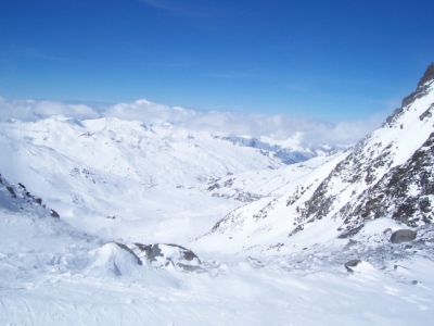 The Col in Val Thorens. March 2006.