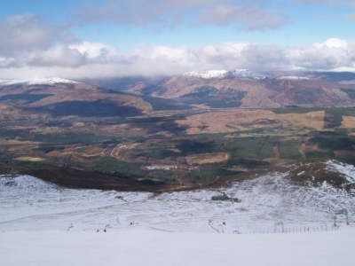 Gondola top station from Warrens, March 2008