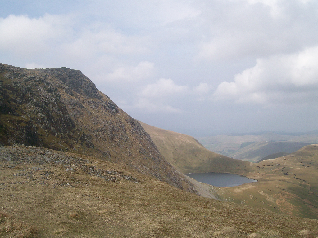 Creiglyn Dyfi from Aran Fawddwy, May 2008.