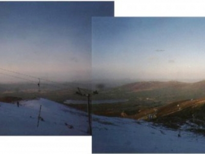 The from the top of the Cas T-Bar, Jan 2000.