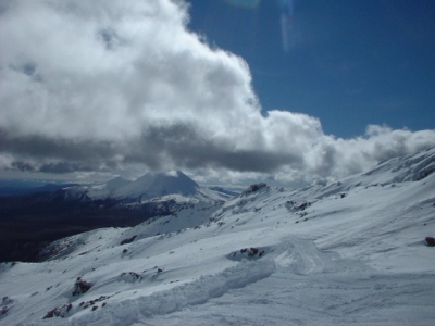 Ngauruhoe from Whakapapa, NZ