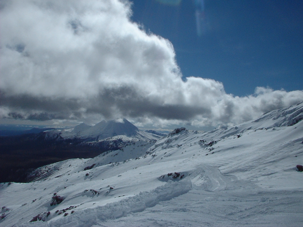 Ngauruhoe from Whakapapa, NZ