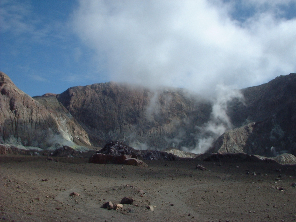 White Island Marine Volcano, New Zealand.