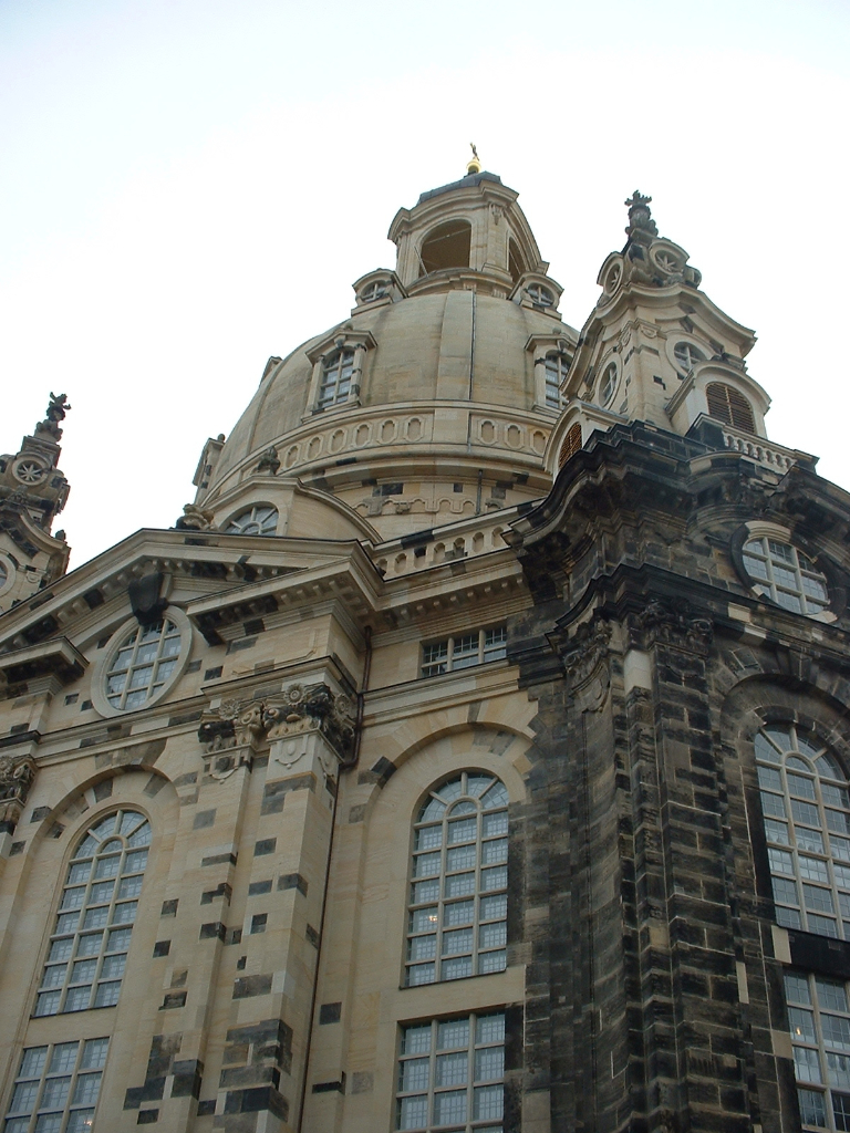 Frauenkirche in Dresden, November 2007.