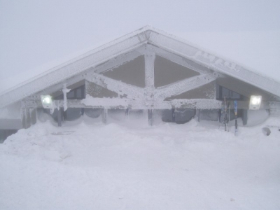 Cairngorm Funicular top station.